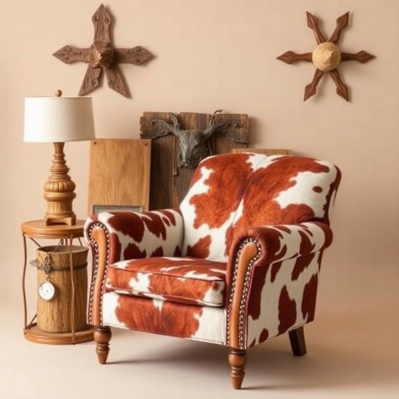Cowhide Chairs & Décor